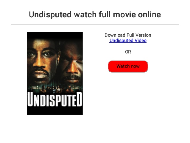 watch undisputed 4 online free